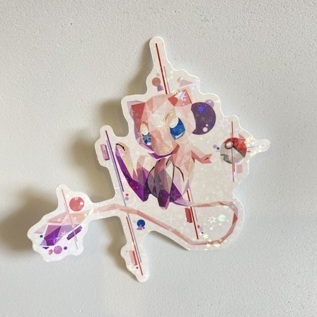 Mew Holosticker