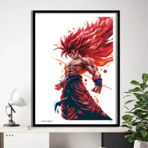 2 (1) Super Saiyan Print Art