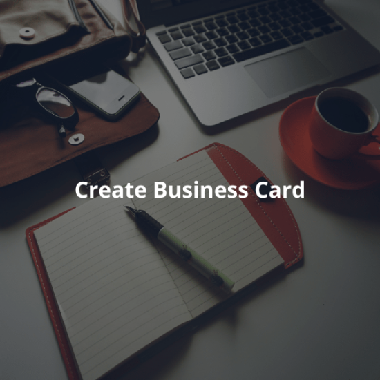 Create Business Card